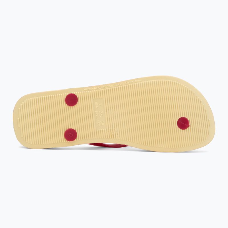 Dámske nazúvaky Ipanema Verao Tropical yellow/red 4