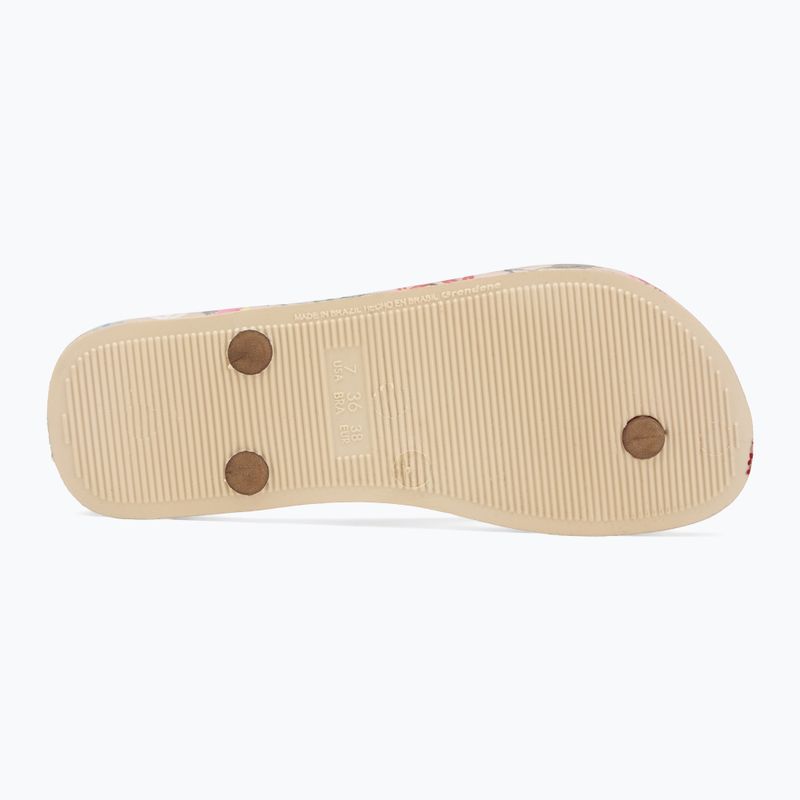 Dámske nazúvaky Ipanema Verao Tropical beige/gold 4