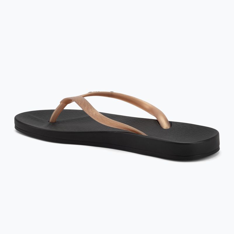 Dámske žabky Ipanema Anat Tan black/gold 3