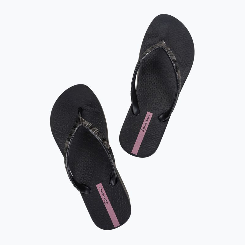 Dámske žabky Ipanema Mesh X Plat black/black/lilac 3