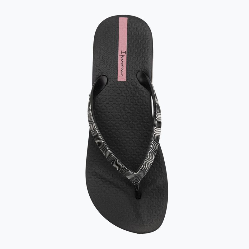 Dámske žabky Ipanema Mesh X Plat black/black/lilac 5