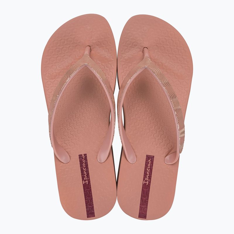 Dámske žabky Ipanema Mesh X Plat pink/pink/red 2