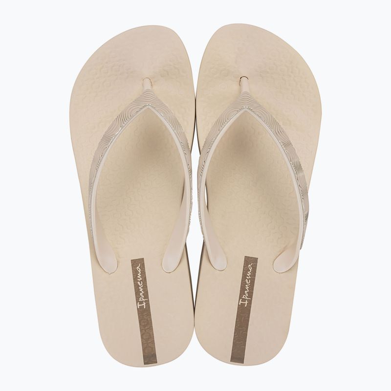 Dámske žabky Ipanema Mesh X Plat beige/beige/brown 2