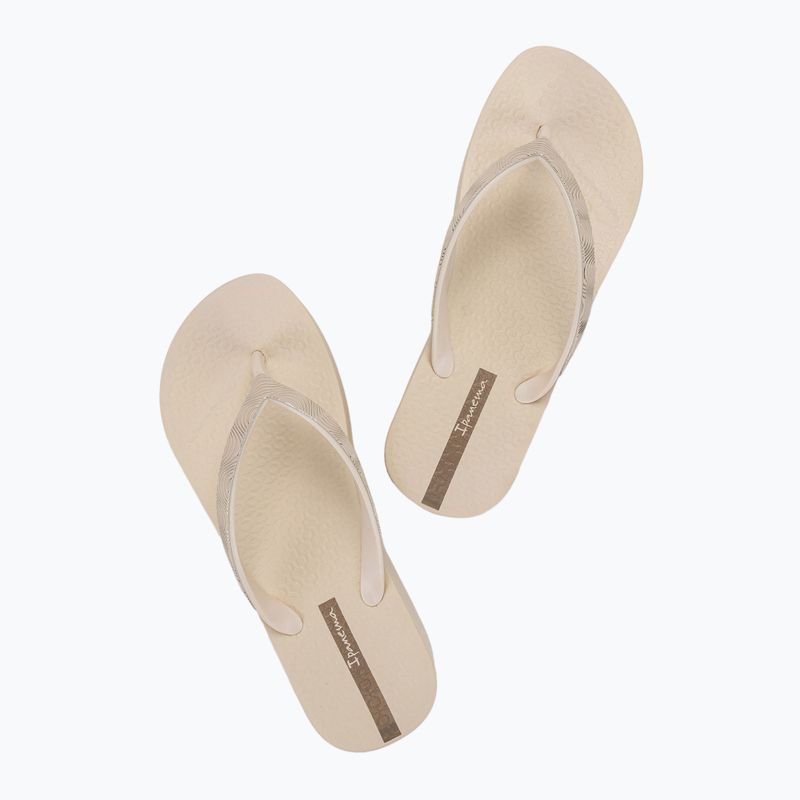 Dámske žabky Ipanema Mesh X Plat beige/beige/brown 3