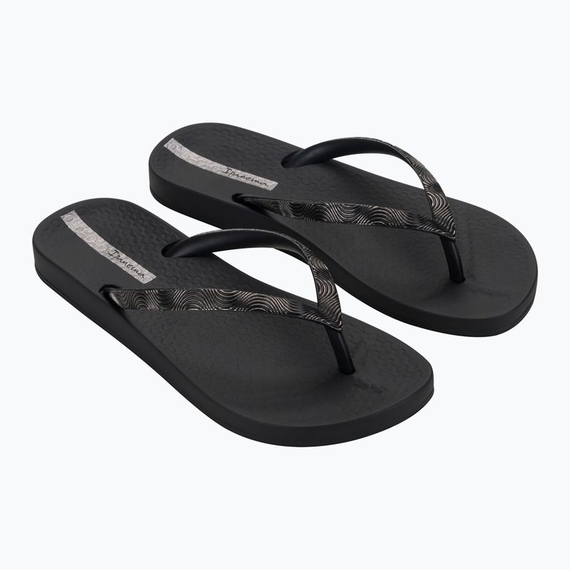 Dámske žabky Ipanema Mesh IX black/black/dark grey