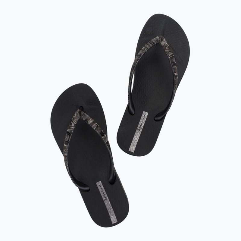 Dámske žabky Ipanema Mesh IX black/black/dark grey 3
