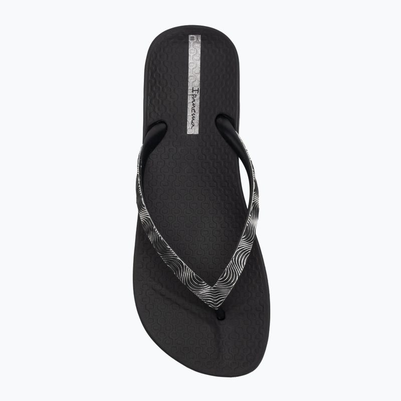 Dámske žabky Ipanema Mesh IX black/black/dark grey 5