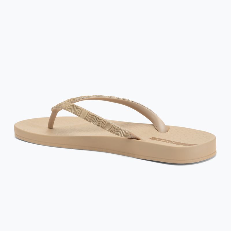 Dámske žabky Ipanema Mesh IX beige/beige/gold 3