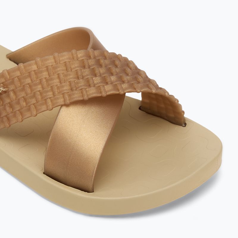 Dámske nazúvaky Ipanema Sense Slide beige/gold 7