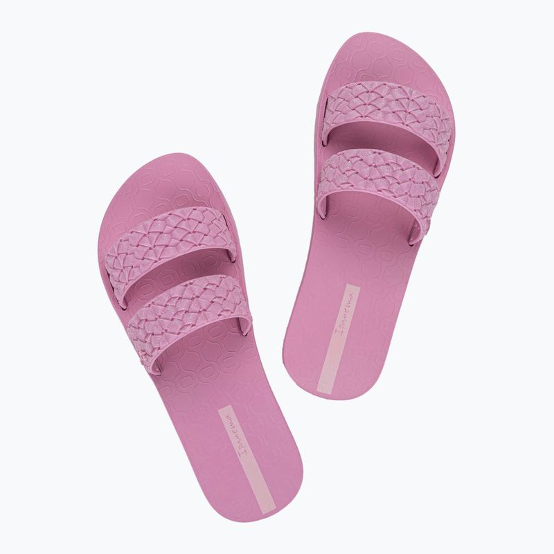 Dámske nazúvaky Ipanema Renda II pink/pink/glitter pink 3