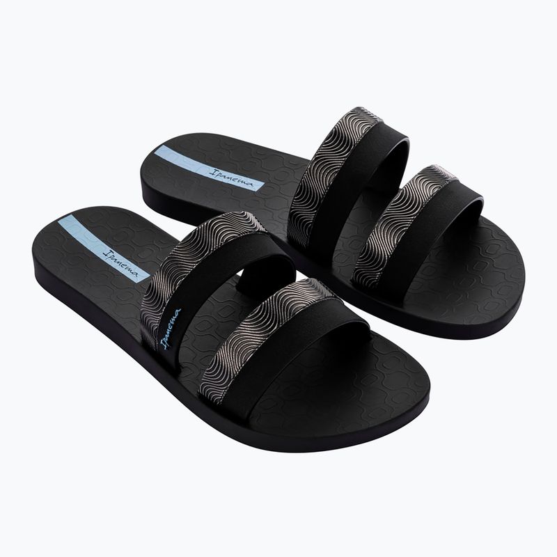 Dámske šľapky Ipanema Mesh Slide black/blue