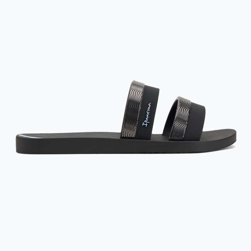 Dámske šľapky Ipanema Mesh Slide black/blue 2