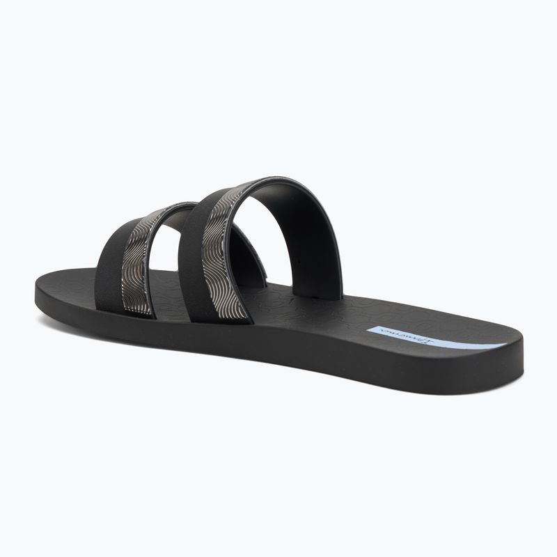 Dámske šľapky Ipanema Mesh Slide black/blue 3