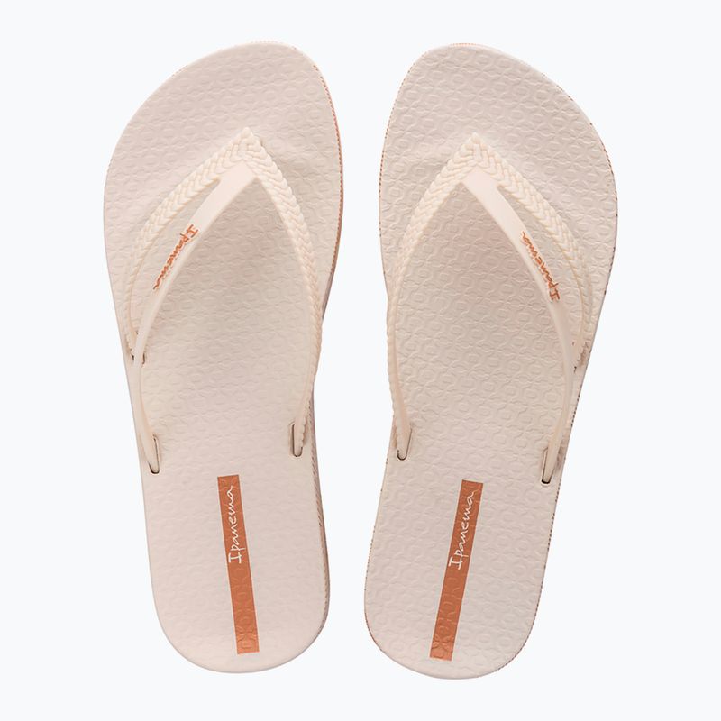 Dámske žabky Ipanema Bossa Soft V beige/light beige 2