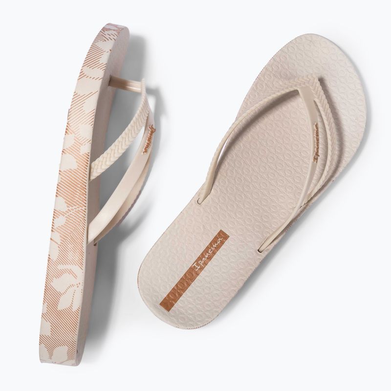 Dámske žabky Ipanema Bossa Soft V beige/light beige 3