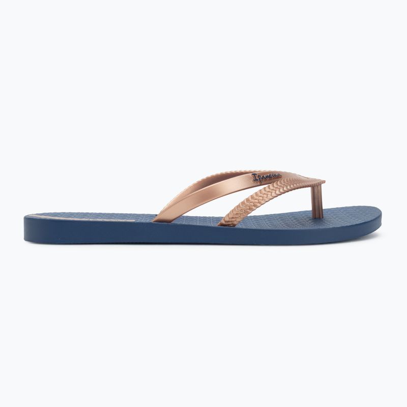 Dámske žabky Ipanema Bossa blue/metallic pink 2