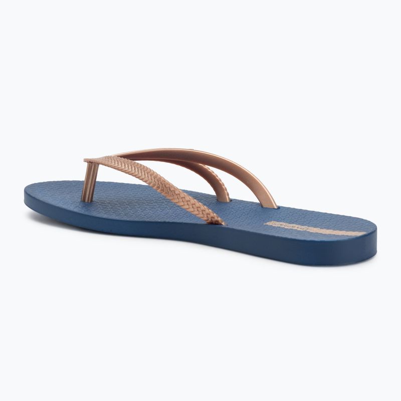 Dámske žabky Ipanema Bossa blue/metallic pink 3