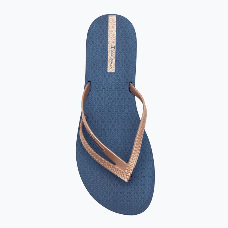 Dámske žabky Ipanema Bossa blue/metallic pink 5