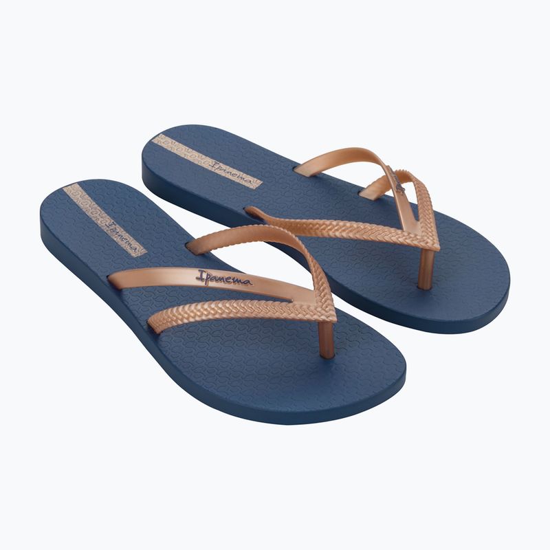 Dámske žabky Ipanema Bossa blue/metallic pink