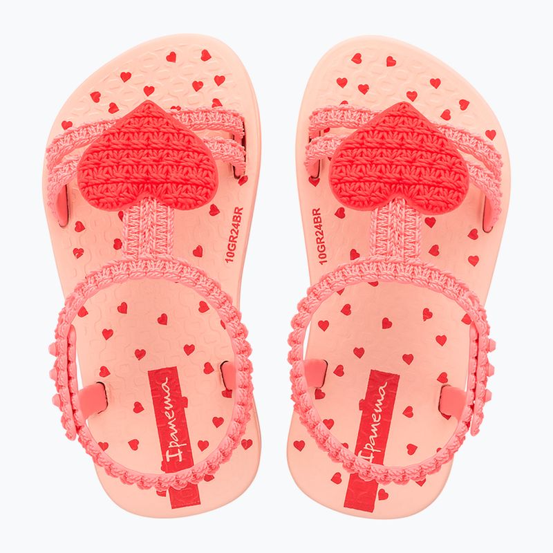 Detské sandále Ipanema My First Baby beige/pink/red 2