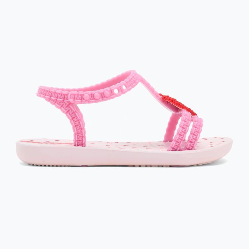 Detské sandále Ipanema My First Baby pink/pink/red 2