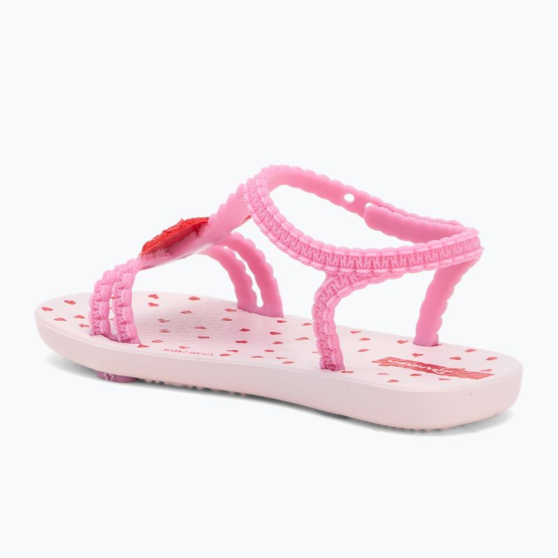 Detské sandále Ipanema My First Baby pink/pink/red 3