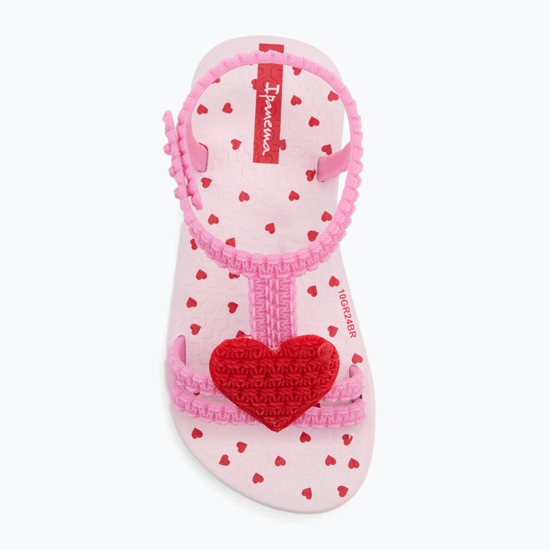 Detské sandále Ipanema My First Baby pink/pink/red 5
