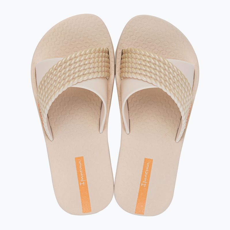Detské žabky Ipanema Street beige/beige/orange 2