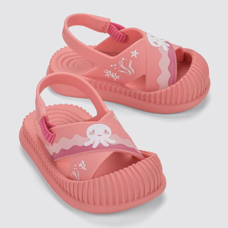 Ipanema Fun Sea Baby ružové/ružové sandále 3