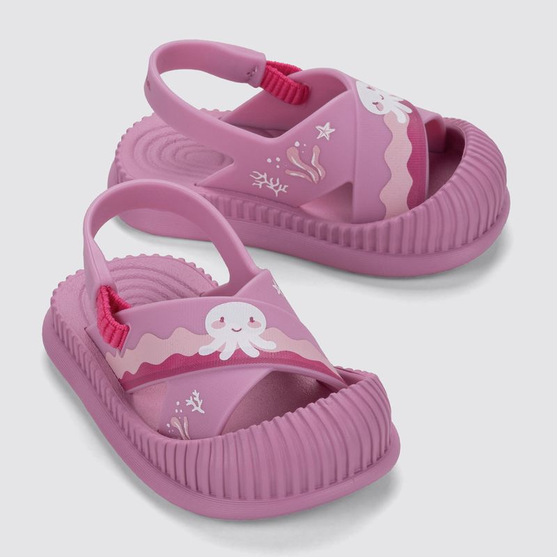Detské sandále Ipanema Fun Sea Baby pink/pink 3