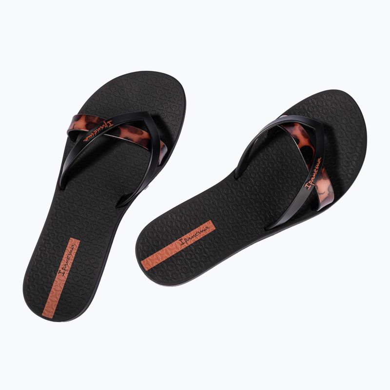 Dámske žabky Ipanema Kirei Chic black/brown tile 3