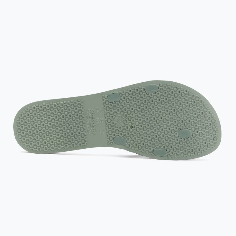Dámske žabky Ipanema Kirei Chic green 4