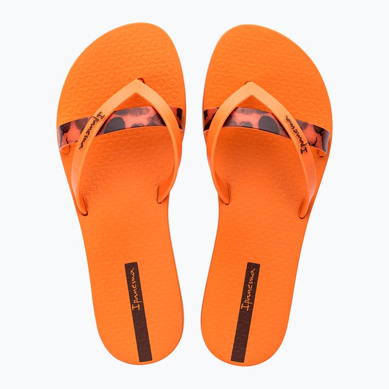Dámske žabky Ipanema Kirei Chic orange/brown 2