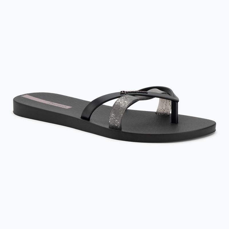 Dámske žabky Ipanema Kirei Chic black/glitter/purple
