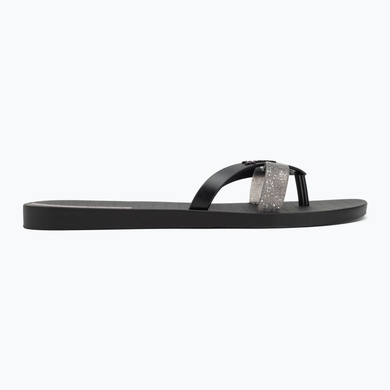 Dámske žabky Ipanema Kirei Chic black/glitter/purple 2