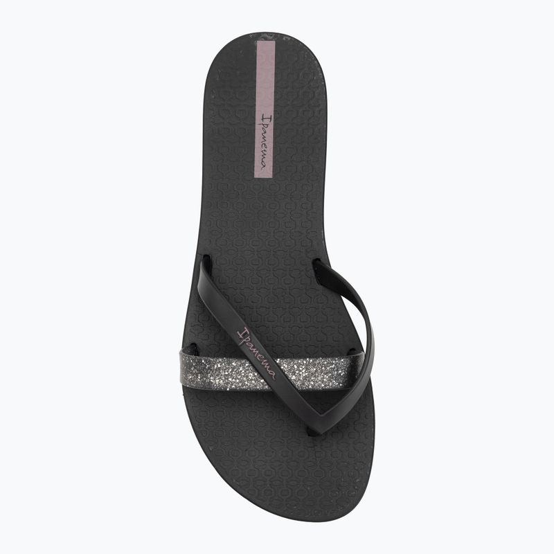 Dámske žabky Ipanema Kirei Chic black/glitter/purple 5