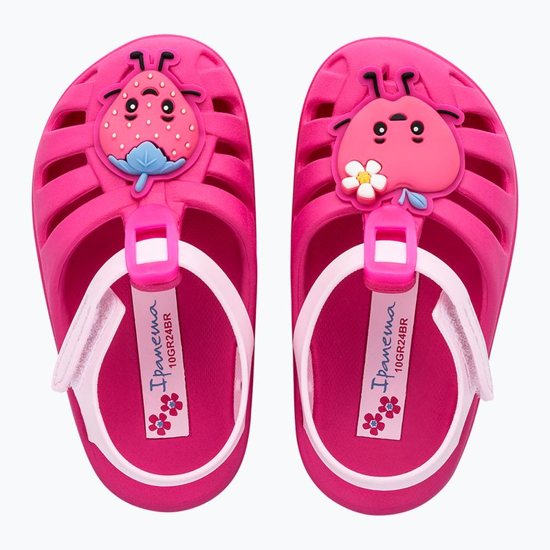 Detské sandále Ipanema Summer XIV Baby dark pink/light pink 2