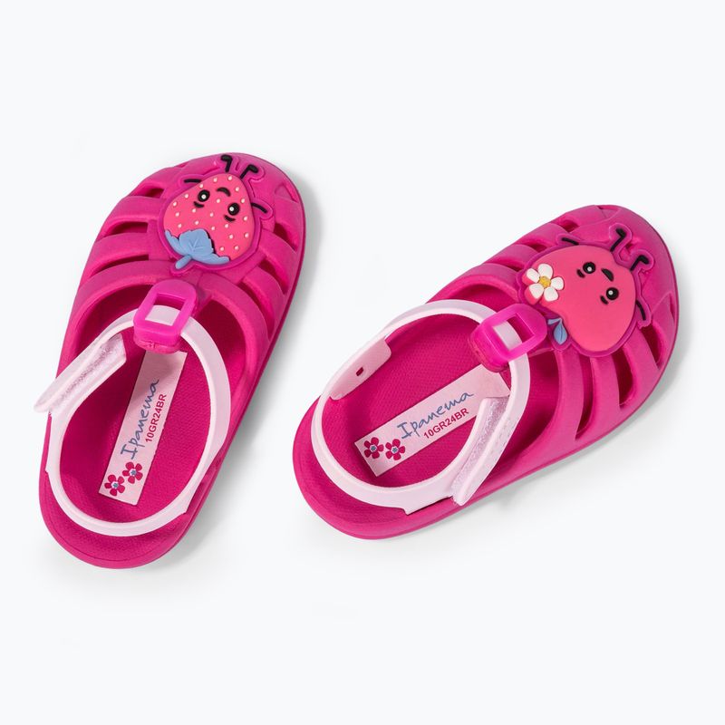 Detské sandále Ipanema Summer XIV Baby dark pink/light pink 3
