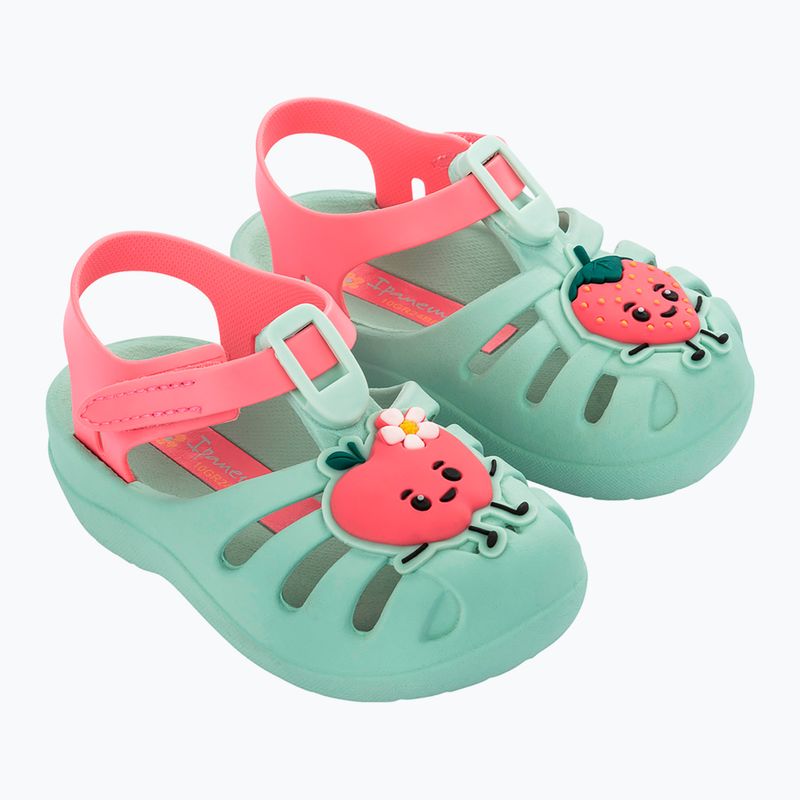 Detské sandále Ipanema Summer XIV Baby green/pink