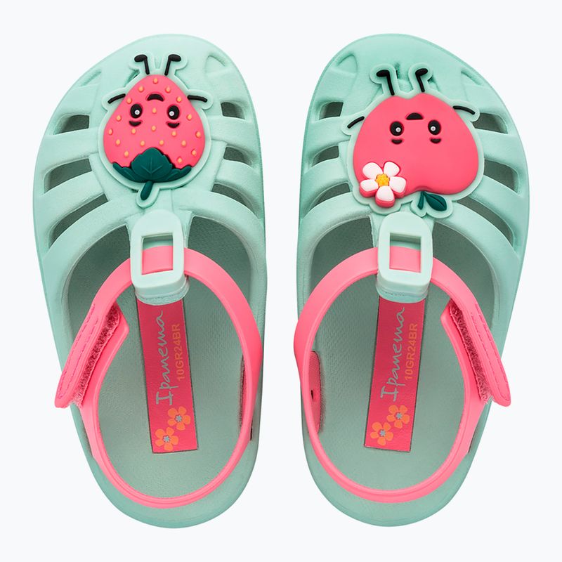 Detské sandále Ipanema Summer XIV Baby green/pink 2