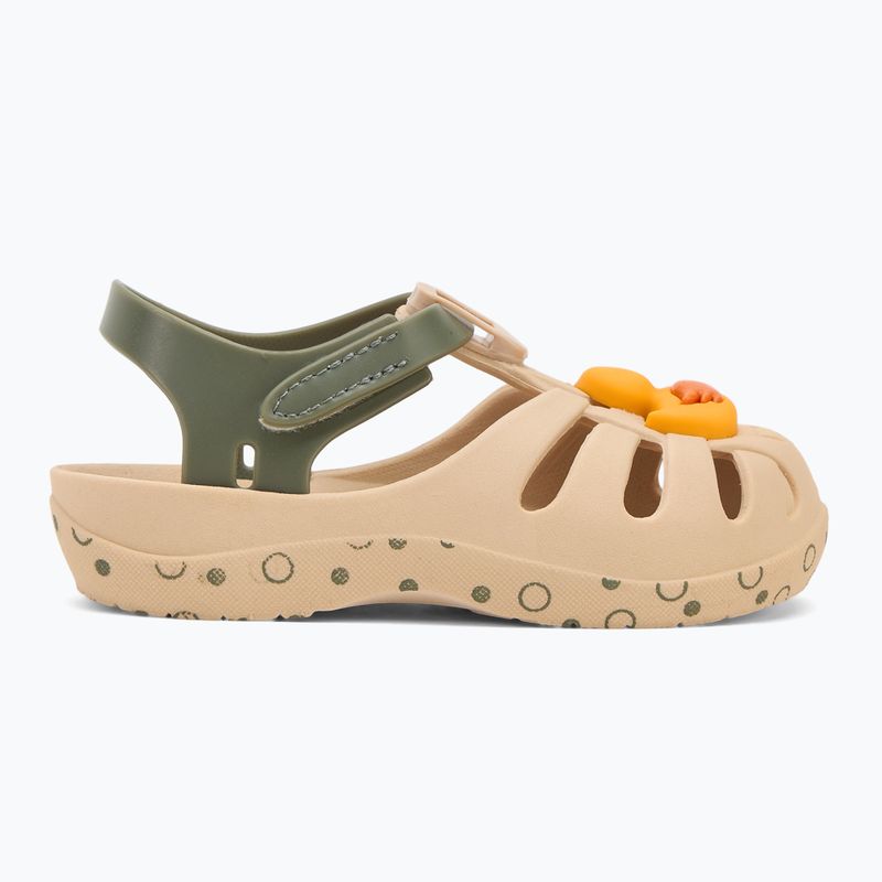 Detské sandále Ipanema Summer XV Baby light beige/green/yellow 2