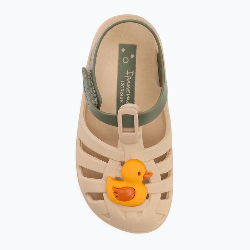 Detské sandále Ipanema Summer XV Baby light beige/green/yellow 5