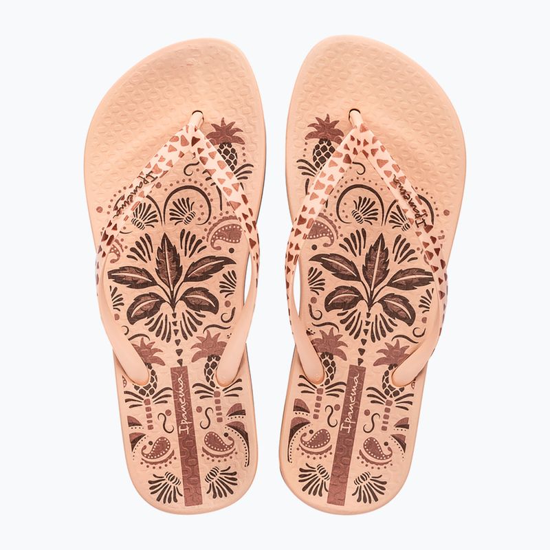 Dámske žabky Ipanema Anat Nature VIII beige/beige/brown 2