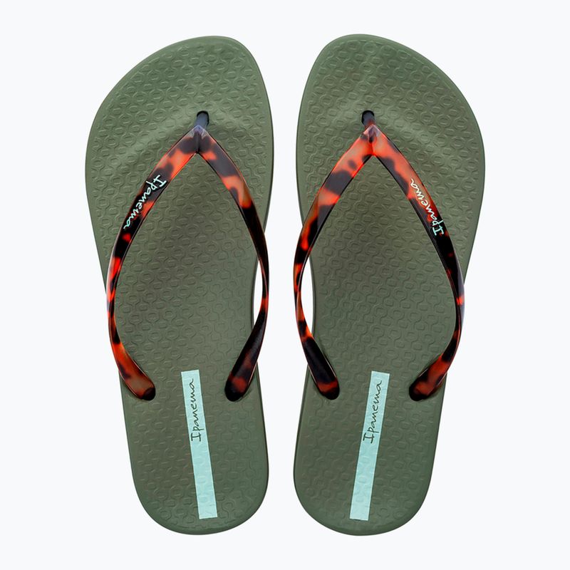 Dámske žabky Ipanema Anat Connect II green/clear 2