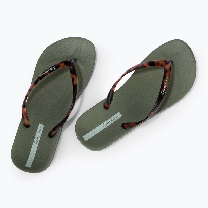 Dámske žabky Ipanema Anat Connect II green/clear 3