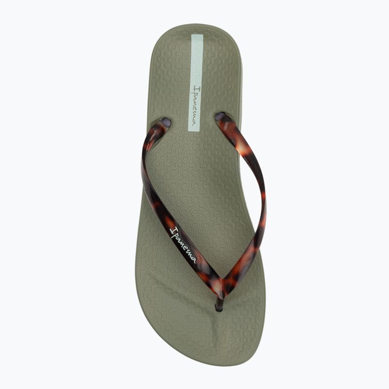 Dámske žabky Ipanema Anat Connect II green/clear 5