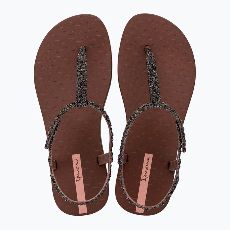 Dámske sandále Ipanema Class Brilha brown/glitter brown 2