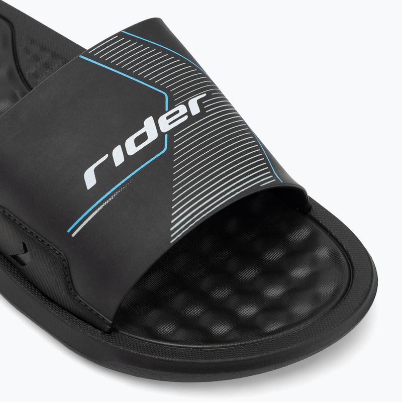 Pánske nazúvaky RIDER Step Slide black/black/white 7