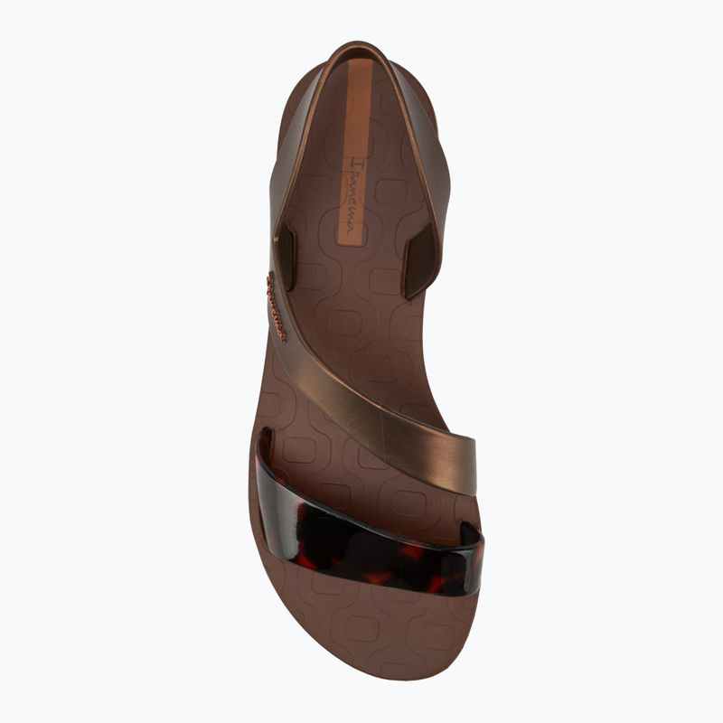 Dámske sandále Ipanema Vibe brown/turtle/orange 5