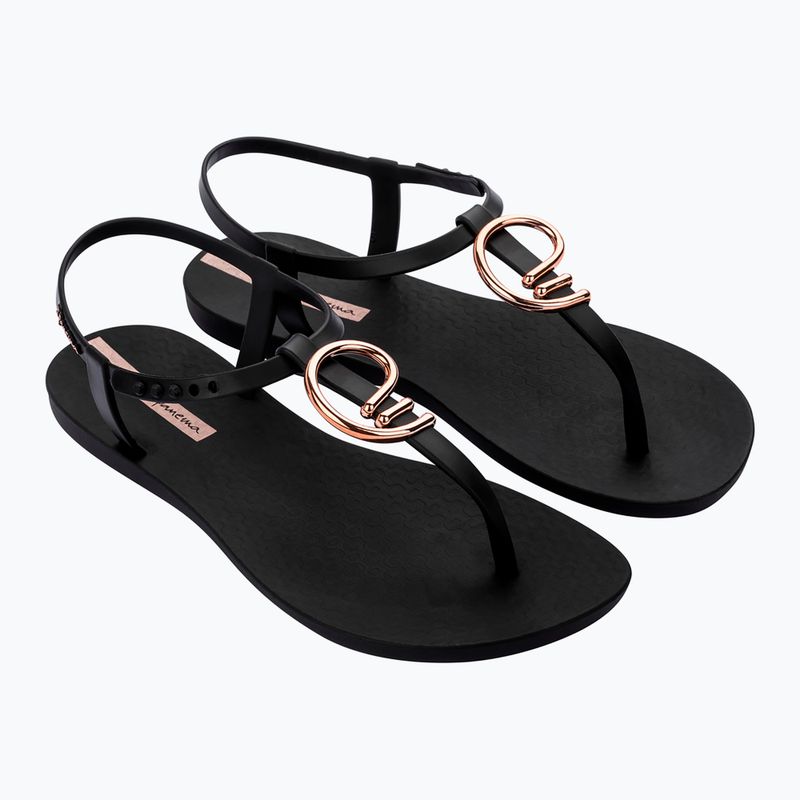 Dámske sandále Ipanema Class Stylish black/gold/pink